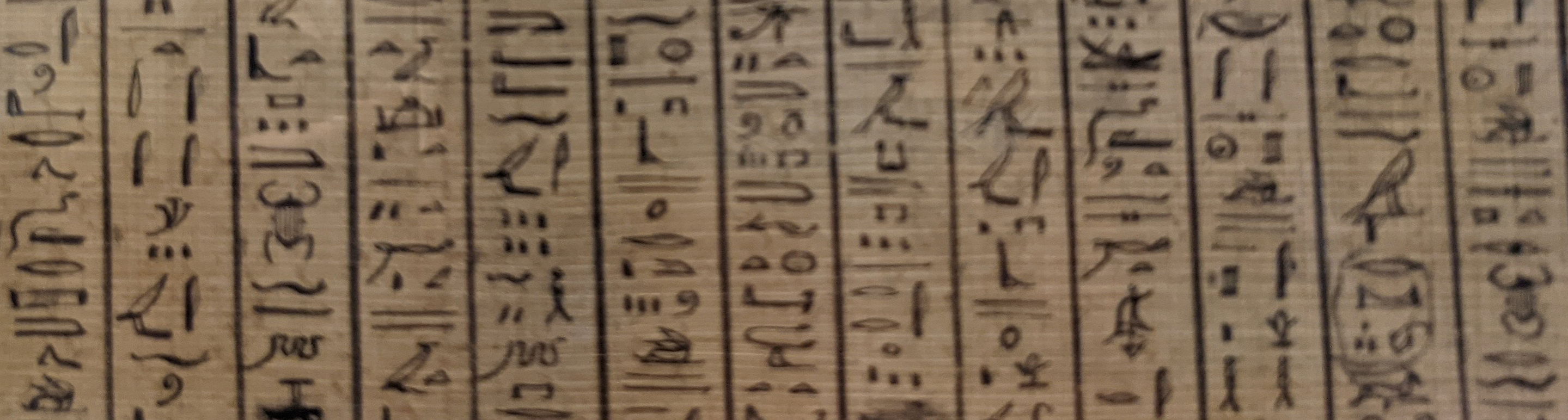 Egyptian writing